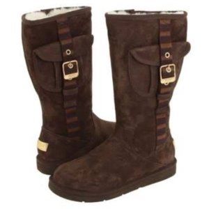 UGG Boots Suede with Pocket - F19010G Size 7